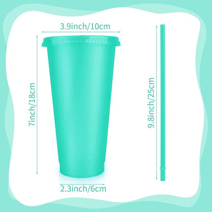 Hxezoc 16 Pieces Reusable Cups - Image 2