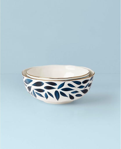 Lenox Blue Bay 2-Piece Nesting Bowl Set - Image 2