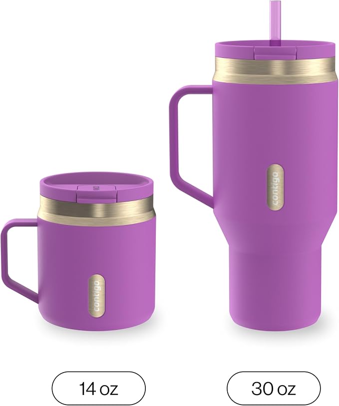 Contigo SnapSeal 14 oz Stainless Steel Vacuum-Insulated Water Bottle - Image 4