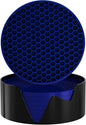Silicone Coasters [8 Pack] with Holders Drink Coasters, for Hot or Cold Drinks Thickened, Non-Slip, Non-Stick (Blue)