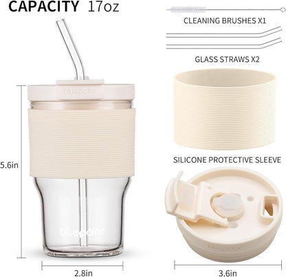 BLUEPOLAR Glass Tumbler Set - Image 5