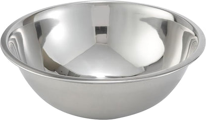 Winco 8 qt Stainless Steel Mixing Bowl | Dishwasher safe, Heavy-duty, by Fonteme