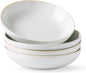 AmorArc 8.5'' Large Pasta Bowls, 36oz Stoneware Pasta Serving Bowls Set of 4 by AmorArc