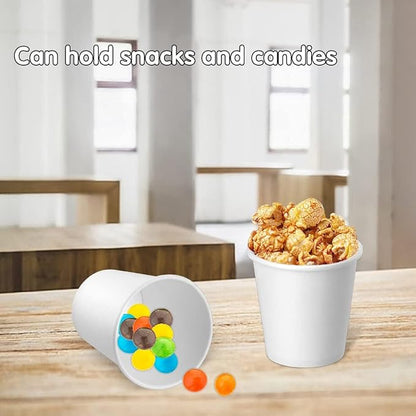 3 oz 50 Pack Disposable Cups, Small Paper Cups Mouthwash Cups | Bathroom Cups - Image 6