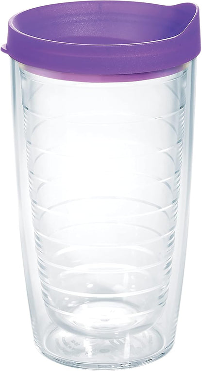 Tervis Clear & Colorful Lidded Made in USA Double Walled Insulated Tumbler by TervisTumblerCompany