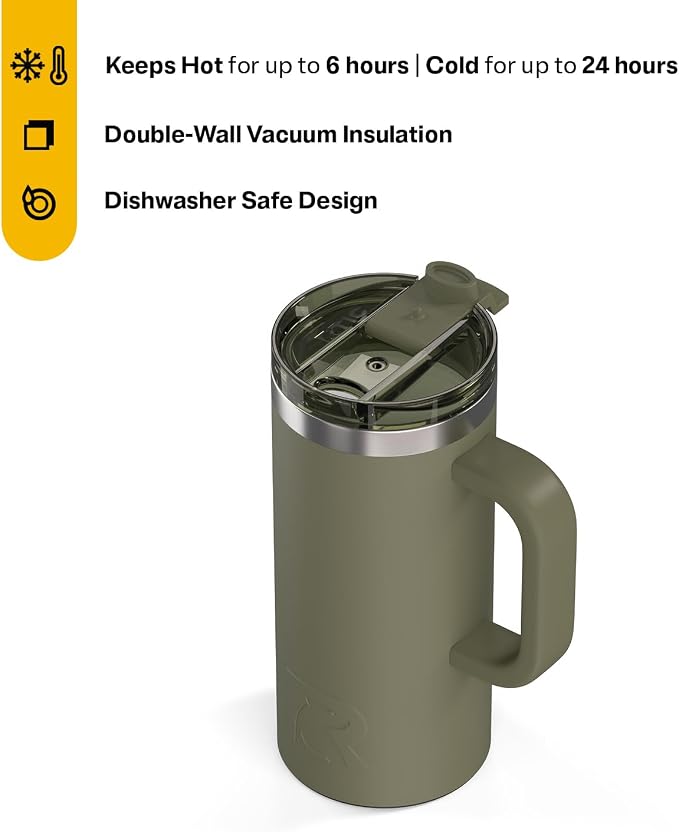 RTIC 16oz Road Trip Travel Mug - Image 2