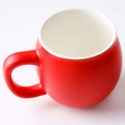 Yundu 12 OZ Matte Red Ceramics Teacup - Image 8