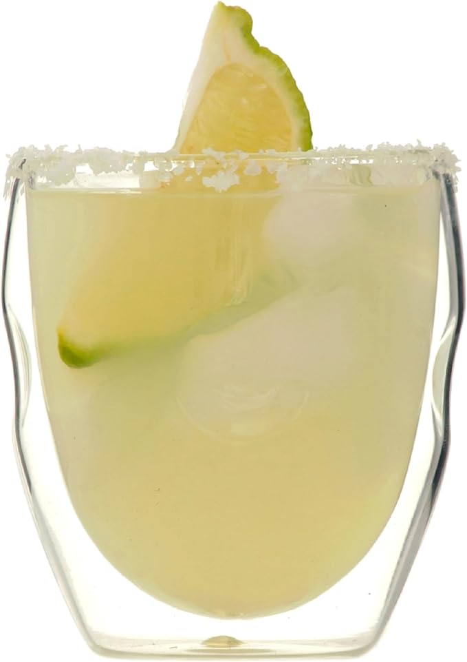 Ozeri Moderna Artisan Series Double Wall 8 oz Beverage Glasses - Image 5