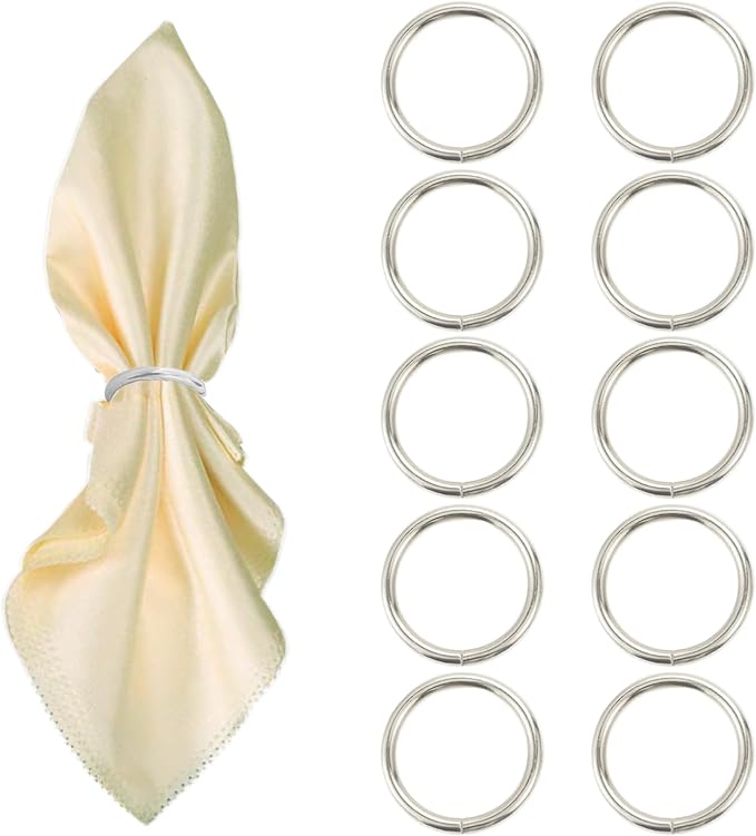 Silver Napkin Rings by GERILKAI