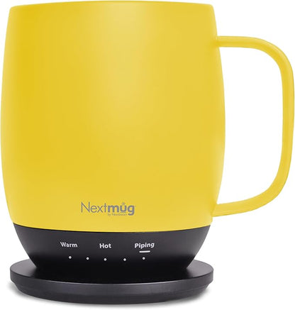 Nextmug - Temperature-Controlled, Self-Heating Coffee Mug | – No App, by NextmugbyNextboom