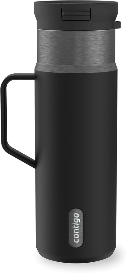 Contigo SnapSeal 20 oz Stainless Steel Vacuum-Insulated Water Bottle by Unknown