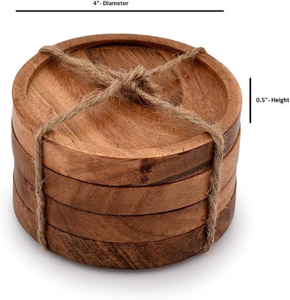 Wooden Coasters for Drinks - Image 5