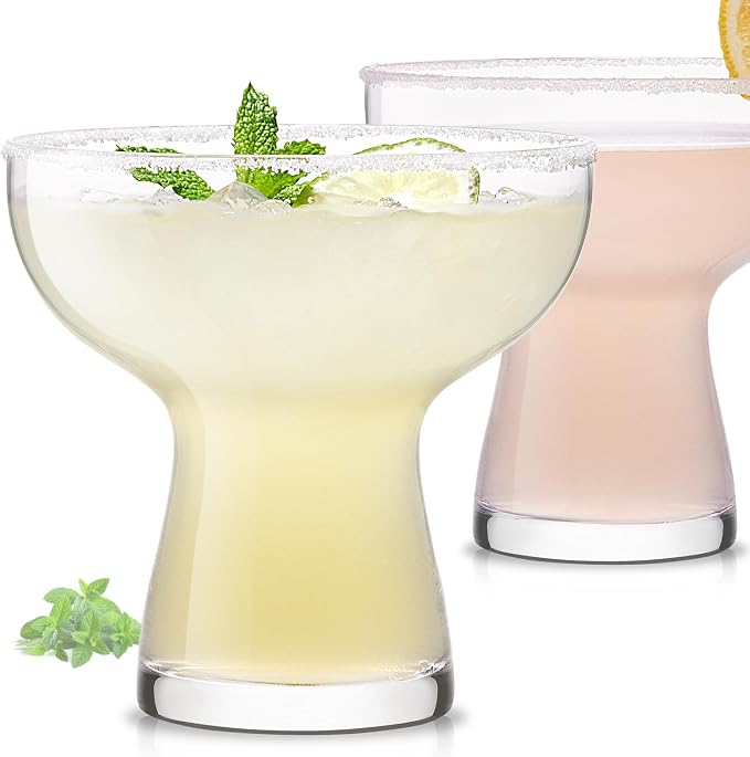 Martini Glasses Set of 2, 14oz Coupe Cocktail Glasses by LUNAMANTHA