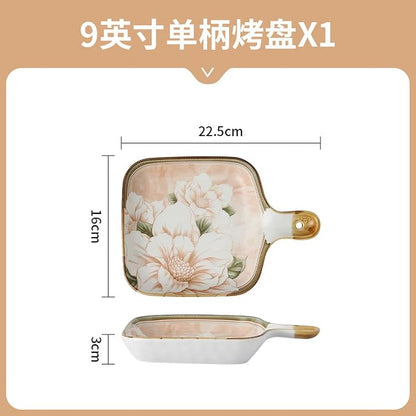 Japanese-style personalized household ceramic tableware, restaurant matching - Image 2
