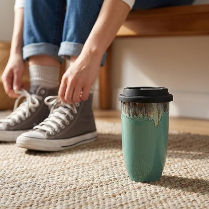 Bosmarlin Ceramic Travel Coffee Cup - Image 5