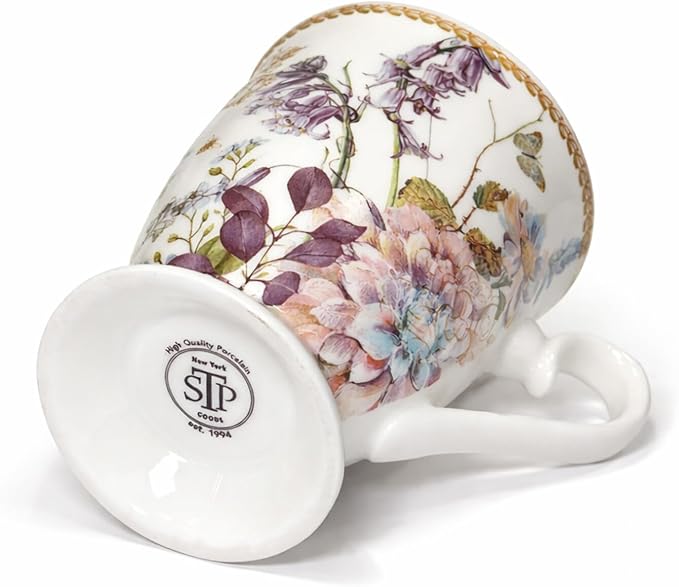 STP GOODS Porcelain Tea/Coffee Cup in Gift Box Fine Porcelain Coffee Cup Tea - Image 3