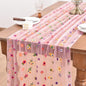 Flower Table Runner Floral Daisy Summer Birthday Party Garden Wedding Decor | by Joanlody