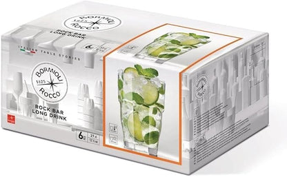 Bormioli Rocco Rock Bar Stackable Beverage, Spirits – 12.5oz Durable Tempered - Image 4