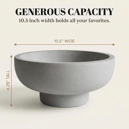OAKOA Modern Fruit Bowl for Kitchen Counter - Image 5