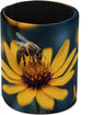 Leather Pen Holder for Desk, Honeybee Pencil Cup Pen Organizer Makeup Brush by Unknown