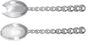 Mariposa Pearled Salad Servers by Mariposa