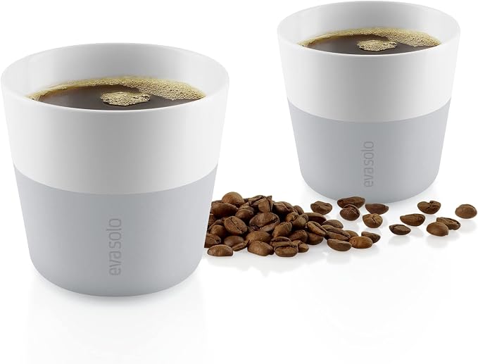 Eva Solo | 2 Lungo Tumbler Mugs | 8 oz Porcelain Coffee Cup Tumblers - Image 2