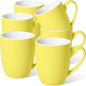 Urbanstrive 16 oz Large Coffee Mugs Set of 6 Ceramic Coffee Mug White Coffee by Urbanstrive