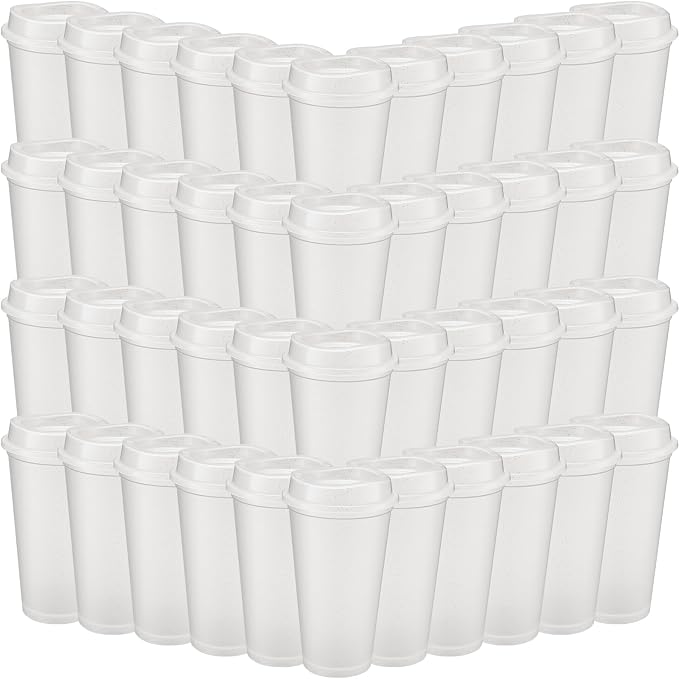 Honeydak 45 Pack 16 oz Reusable Coffee Cups by Honeydak
