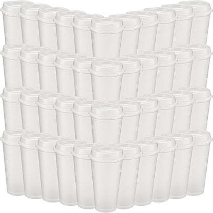 Honeydak 45 Pack 16 oz Reusable Coffee Cups by Honeydak