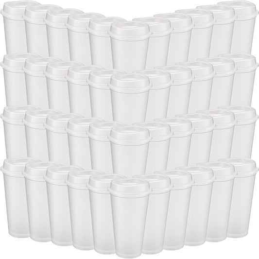 Honeydak 45 Pack 16 oz Reusable Coffee Cups by Honeydak