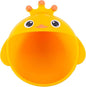 MRPR Quack & Snack Silicone Duck Bowl - Baby & Toddler Suction-Bowl - BPA, Lead, and Phthalate Free, Microwave & Dishwasher safe - Mess-Free Mealtime - Fun & Durable Snack-bowl for Kids