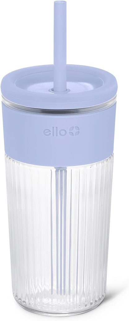 Ello Ava 18oz Glass Tumbler by Ello