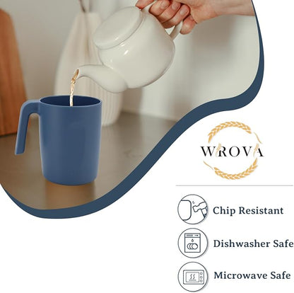 Wrova 16oz Wheat Straw Cups - Image 3