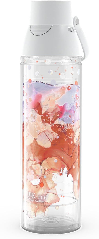 Tervis Inkreel - Apricot Petals Made in USA Double Walled Insulated Tumbler by TervisTumblerCompany