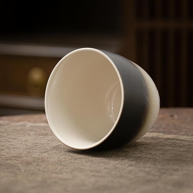 TEANAGOO Ceramic Japanese Tea Cups Set of 4pcs, 5.4oz/160ml Elegant Ceramic - Image 6