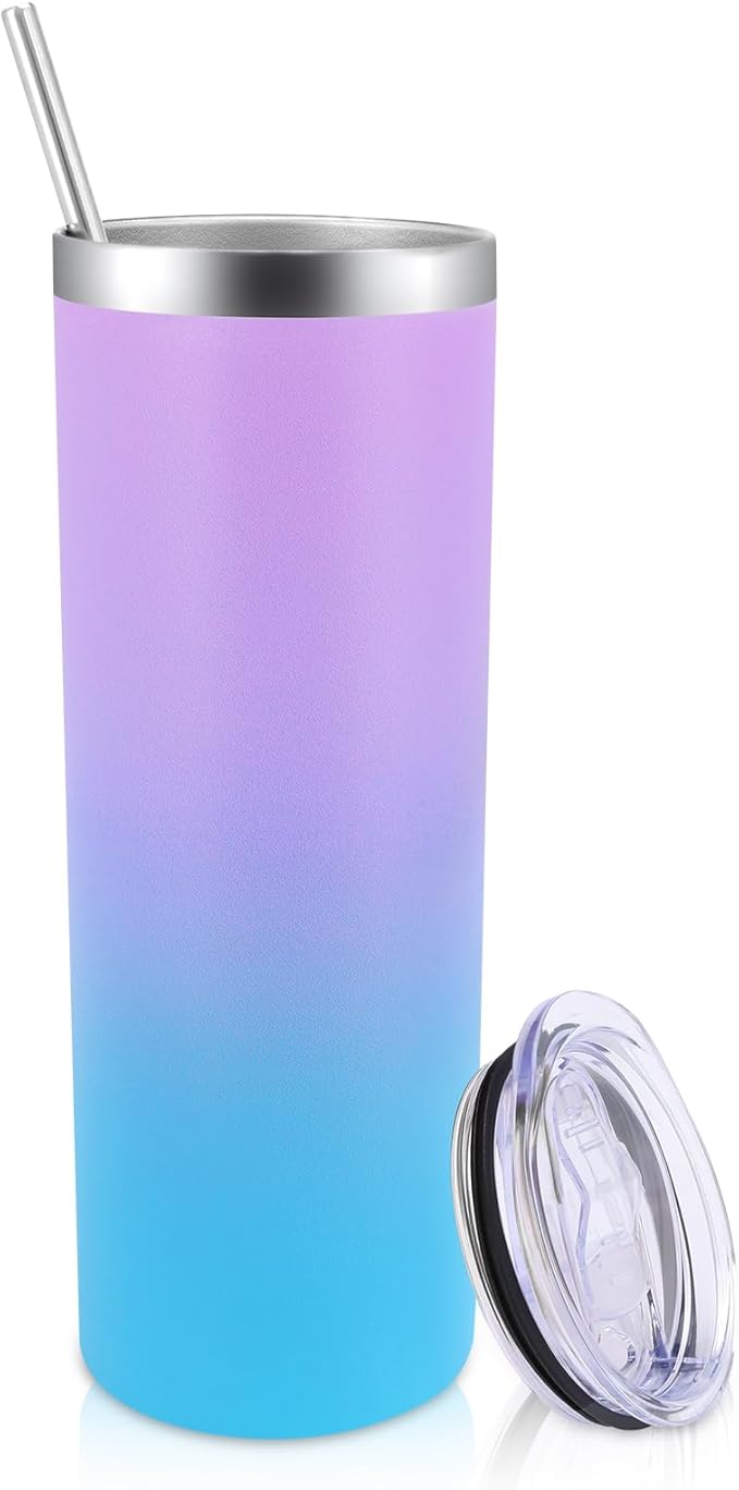 Volhoply 20 oz Skinny Tumbler by LiveFully%EF%BC%8CDrinkFreely%E2%80%94KeepGoingwithVolhoply%EF%BC%81