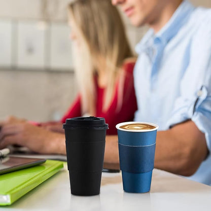 SIUQ 100 Pack 16 oz Coffee Cups - Image 8