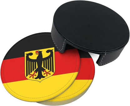 Germany Flag Coasters for Drinks - Image 9
