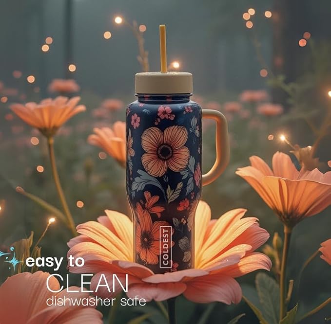 Coldest Tumbler with Handle and Straw - Image 9