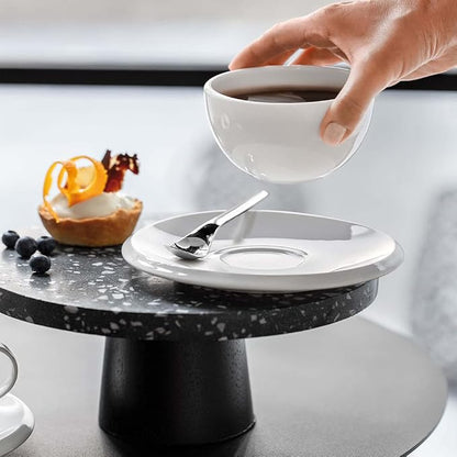 Villeroy & Boch NewMoon Collection Coffee Cup Saucer, Premium Porcelain - Image 5