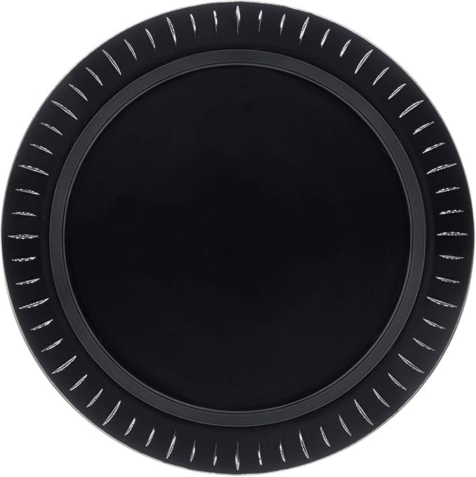 Party Essentials Elegance Quality Hard Plastic 7.5-Inch Round Party/Salad Plates by PartyEssentials