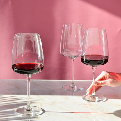 Krosno Red Wine Glasses, 20.3 oz, Modern Collection, Versatile and Durable - Image 6