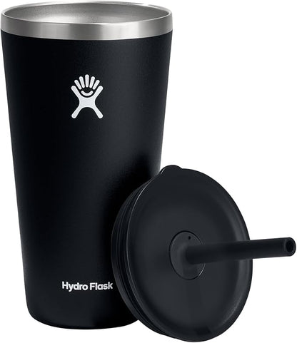 28 OZ All Around Tumbler Straw LID Black - Image 7
