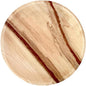 NEATtable Palm Leaf Plates | Disposable & Compostable | Eco Friendly & 100% Natural | Great for Outdoor Events, Wedding, Party, Barbecues | 6-inch Round Plate, Pack of 25