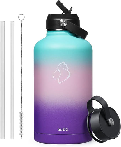 BUZIO 64 oz Insulated Stainless Steel Water Bottle - Image 8