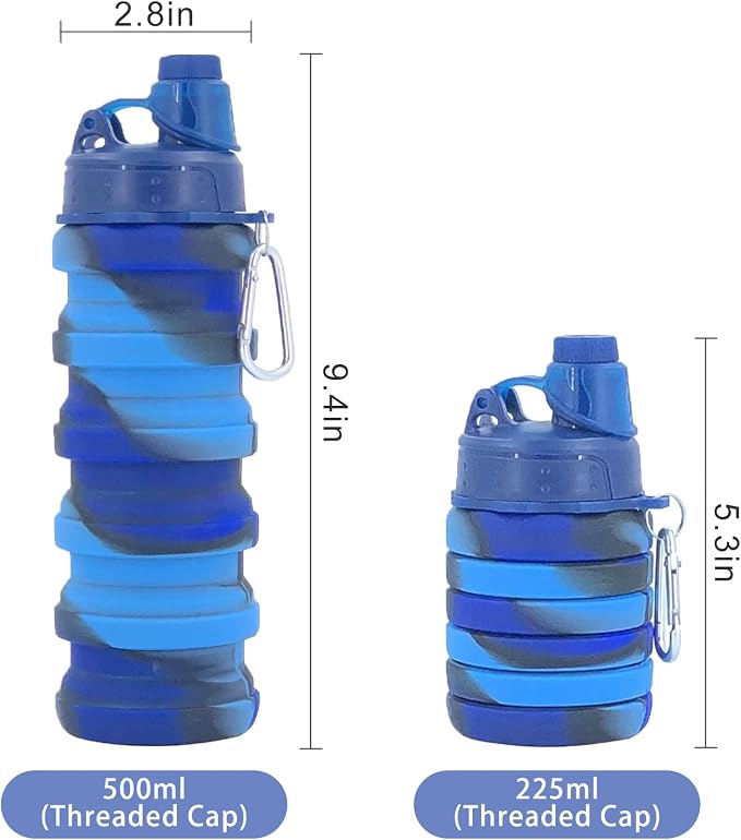 Collapsible Water Bottles Travel water bottle Sports Portable Sport Water - Image 6