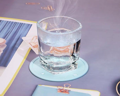ONLYKXY 3 Pieces 3.93 Inch Silicone Coasters, Round Coasters - Image 3