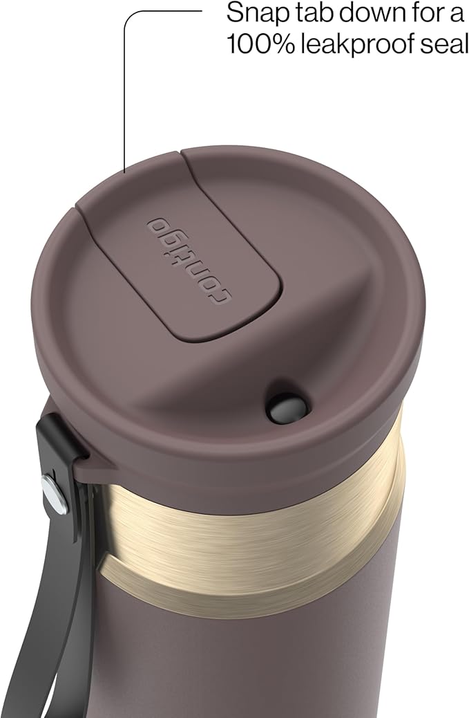 Contigo SnapSeal 16 oz Stainless Steel Vacuum-Insulated Water Bottle - Image 3