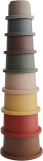 mushie Stacking Cups Toy | Made in Denmark by mushie
