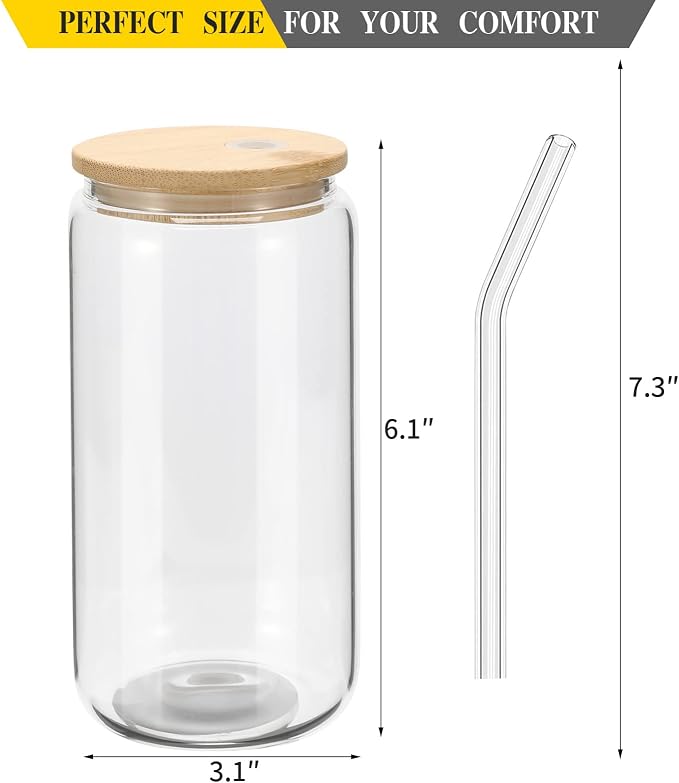 YOUKE OLA 20 Pack Glass Cups - Image 2